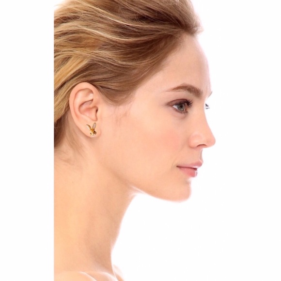 KATE SPADE ♠️ Desert Muse Bunny Rabbit 🐰 Earrings - Picture 2 of 2